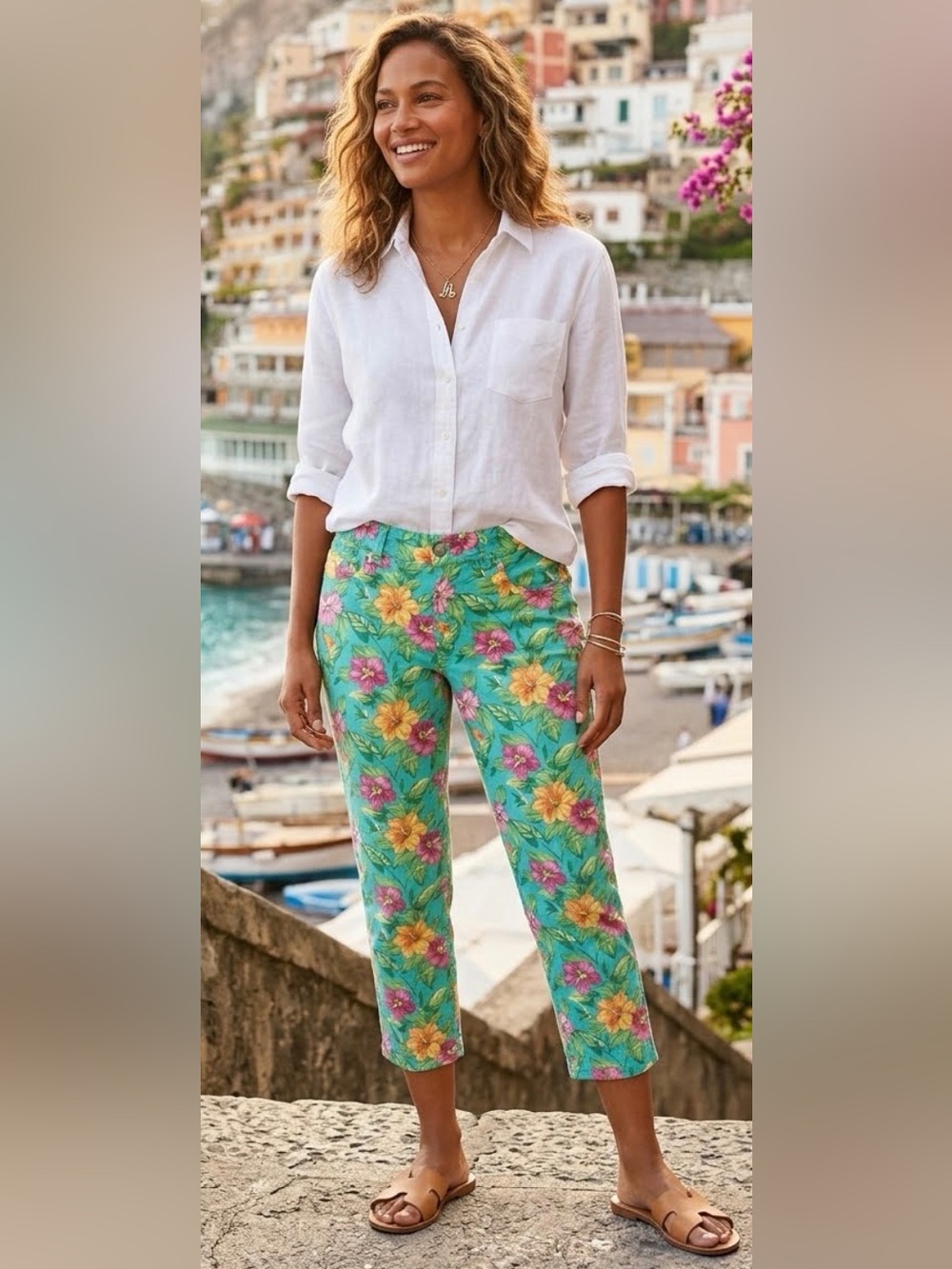 Lauren Ralph Lauren Capri‎ Pants Women's Size Petite 6
